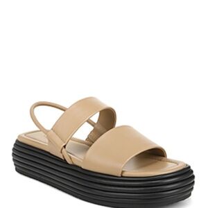 Vince Priya Two Tone Platform Sandals